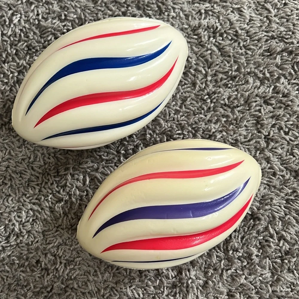 EUC - Foam Footballs Toys
